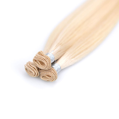 hand tied weft