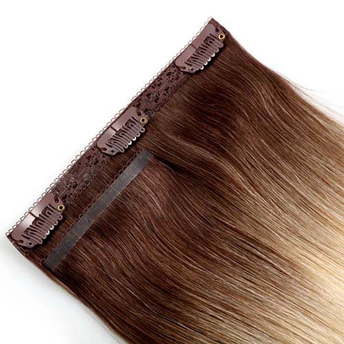 invisible lace clip-on