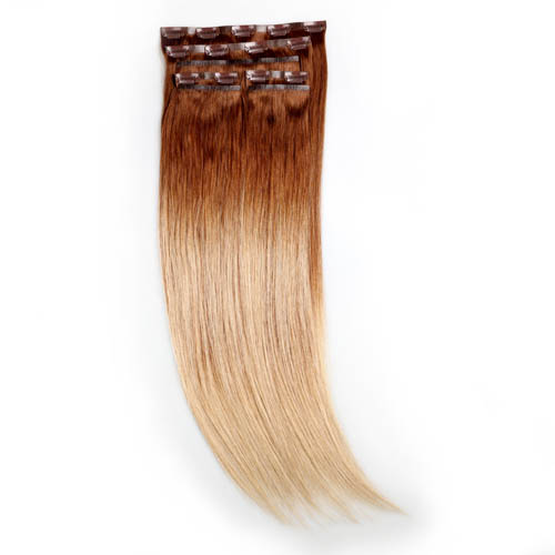 narrow edge skin weft clip-on